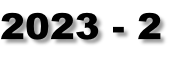 2023 - 2