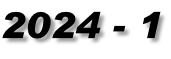 2024 - 1