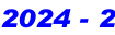 2024 - 2